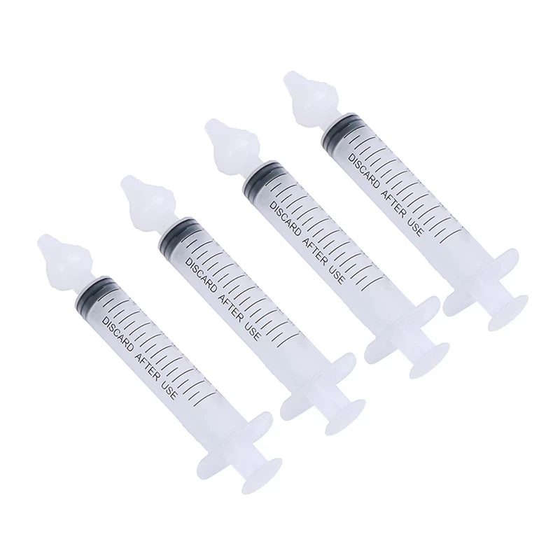 Syringe Type 10ml Baby Nasal Irrigation Washing Four Nasal Syringe Baby Nasal Syringe Kit