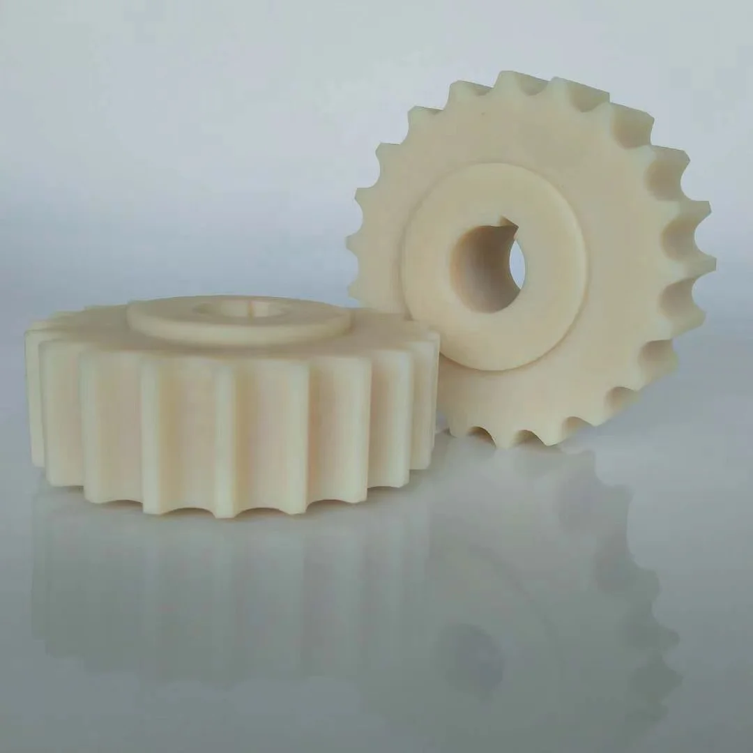 Stainless steel direct transmission chain plate sprocket 812 series machined nylon plastic sprocket