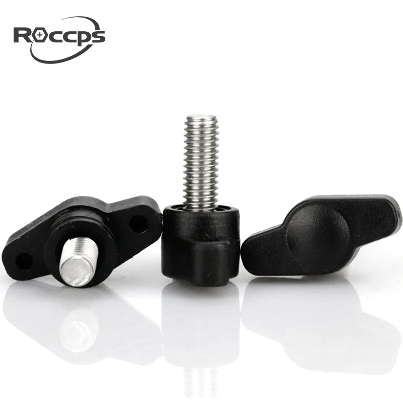 Medical and Packing Machines Parts Plastic Wing Knob Screws