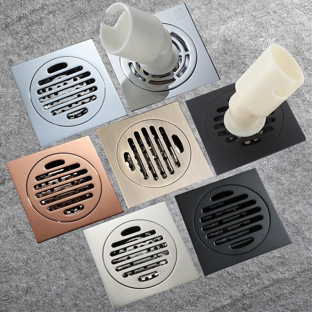 taizhou 75mm anti deodorant  anti odor stainless steel filter 10*10 drain floor anti-odor crepine