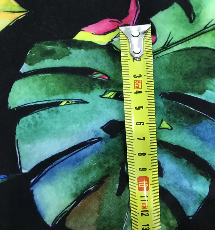 
tree designs printed bamboo knitted fabric/ bamboo lycra fabric 