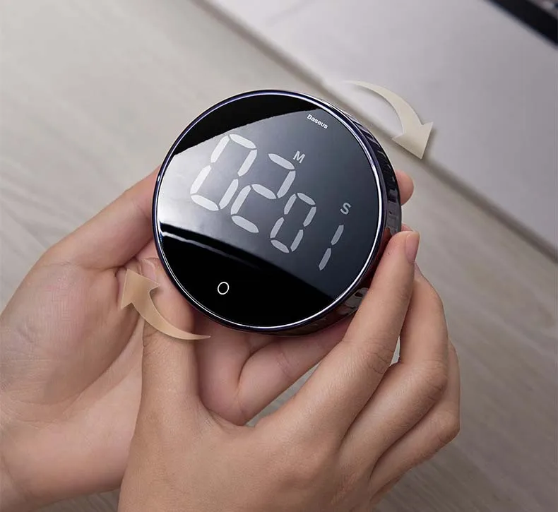 Large LED Digital Kitchen Timer, Countdown Timer for Cooking