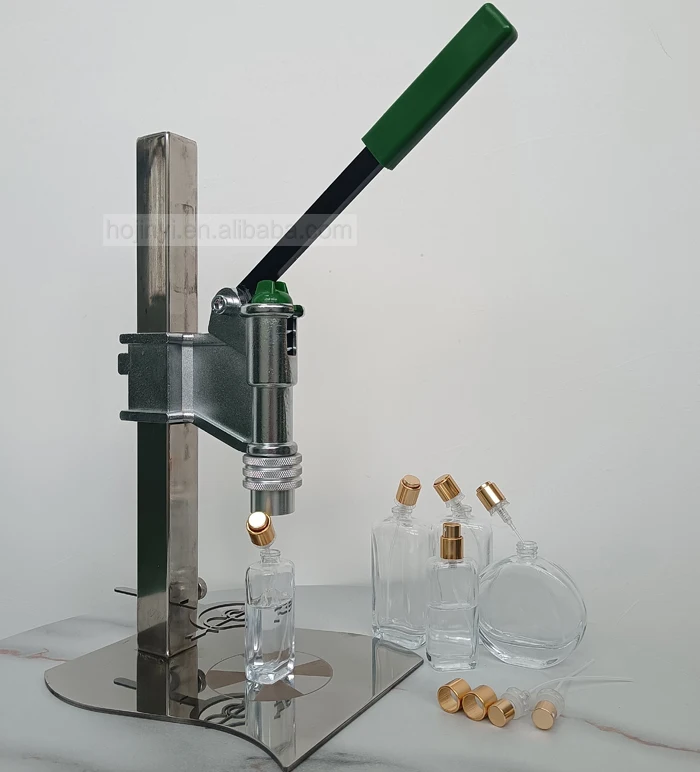 Manual Perfume Crimping Equipment Perfume Sealing Capping Machine Bottle Capping Pressing Machine