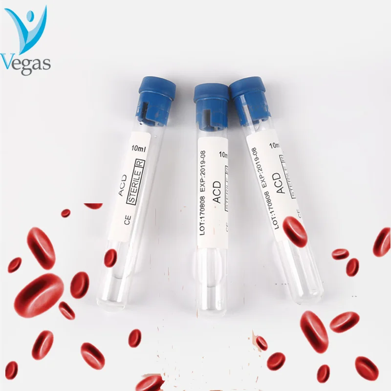 Medical Prp tube Face Hair Loss Calcium Chloride Gluconate Thrombin Platelet Rich Plasma Tube Prp Activator