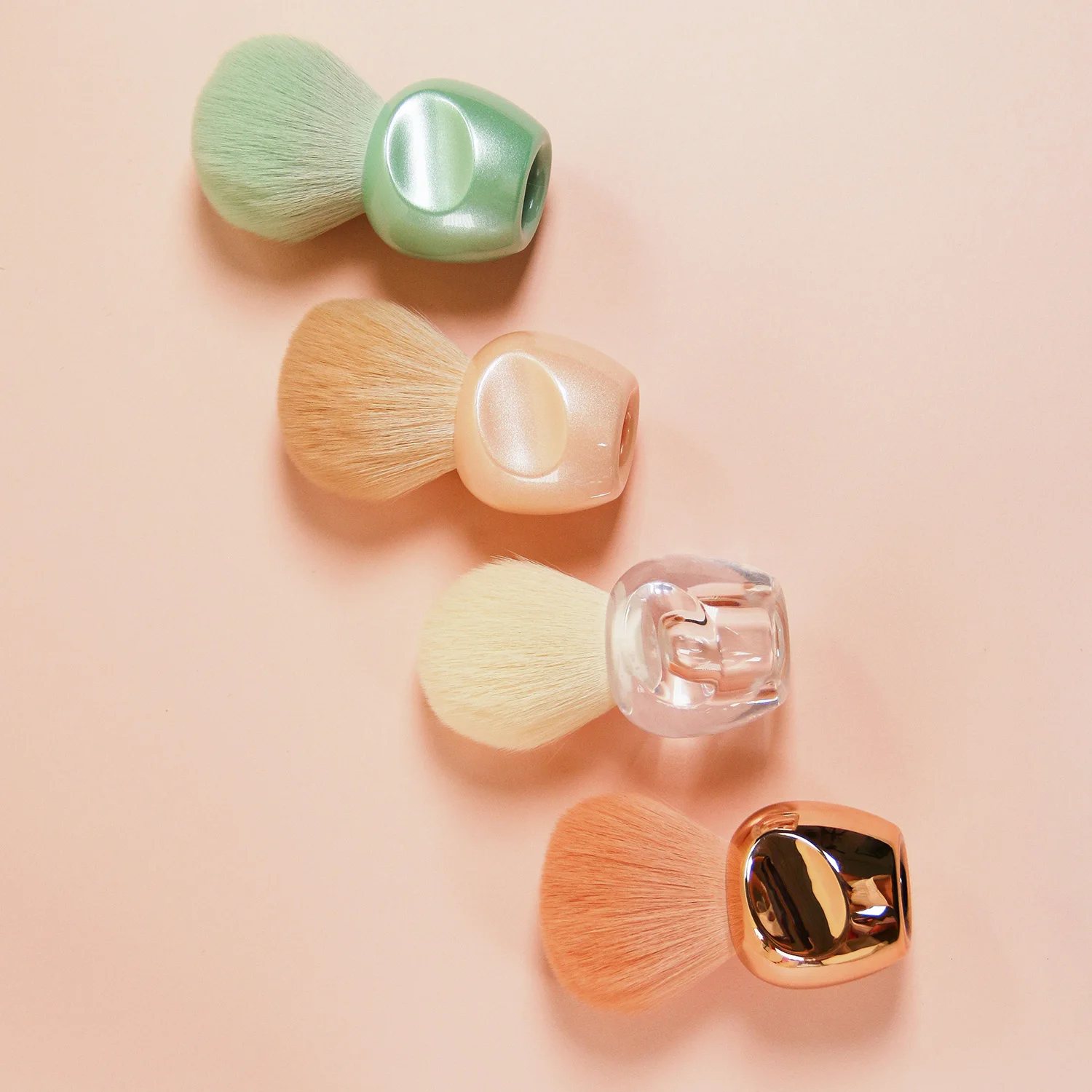 Stippling Makeup Cream Powder Brush  Face Blending Kabuki Foundation Blush Makeup Brush for Mineral