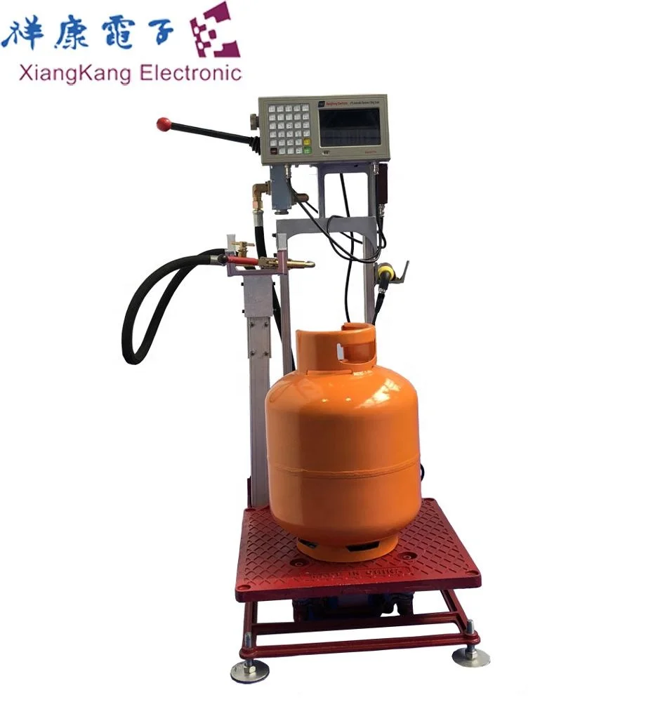 ATEX certificate S-TCS-YG-120 digital electronic LPG double nozzles filling machine