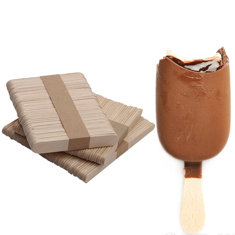 wholesale custom wooden ice cream lolly sticks  for south africa market