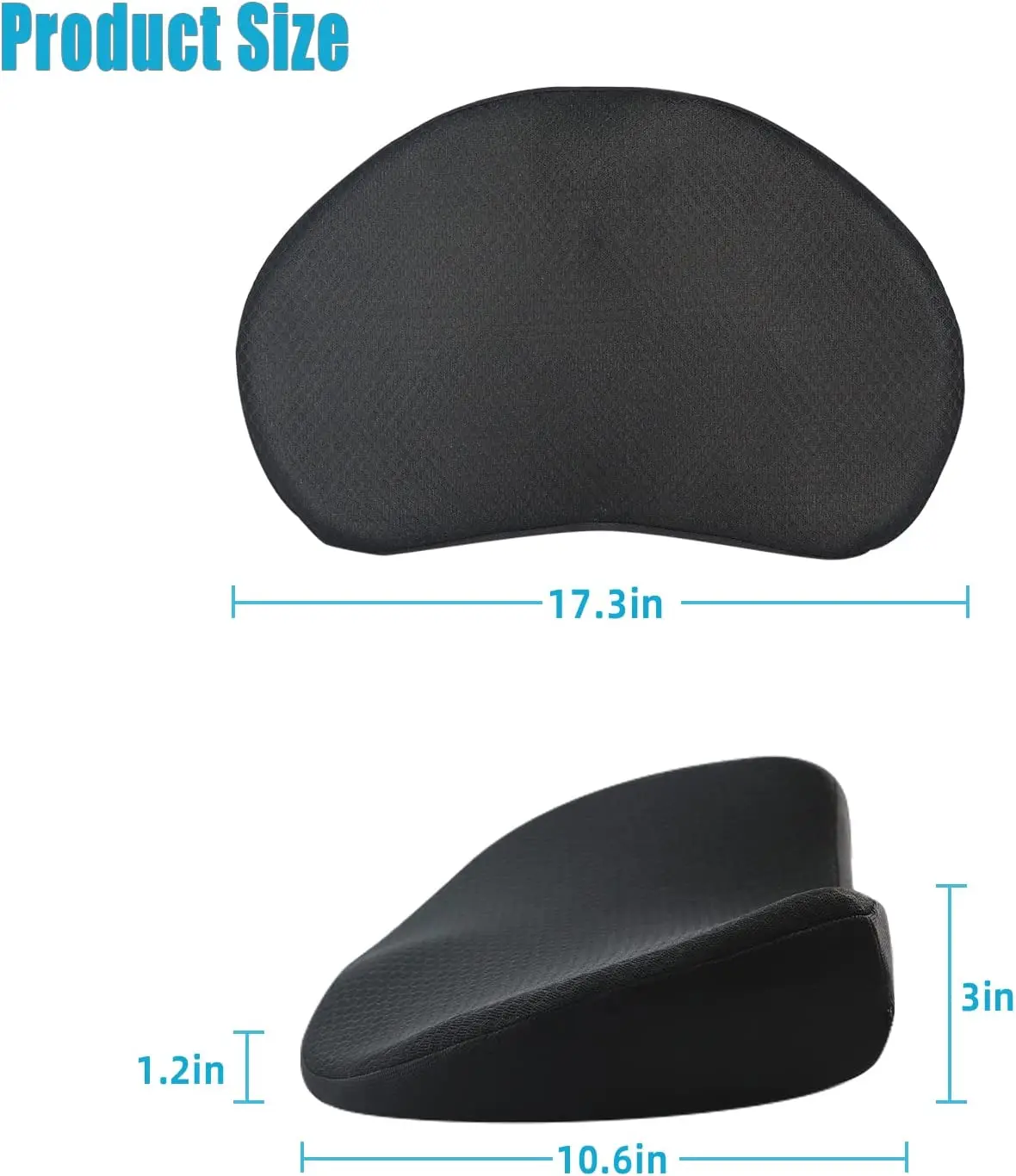 Auto Supplies Bowknot Universal Office Chair Car Seat Support Back Cushion Memory Foam Lumbar For Pain Relief