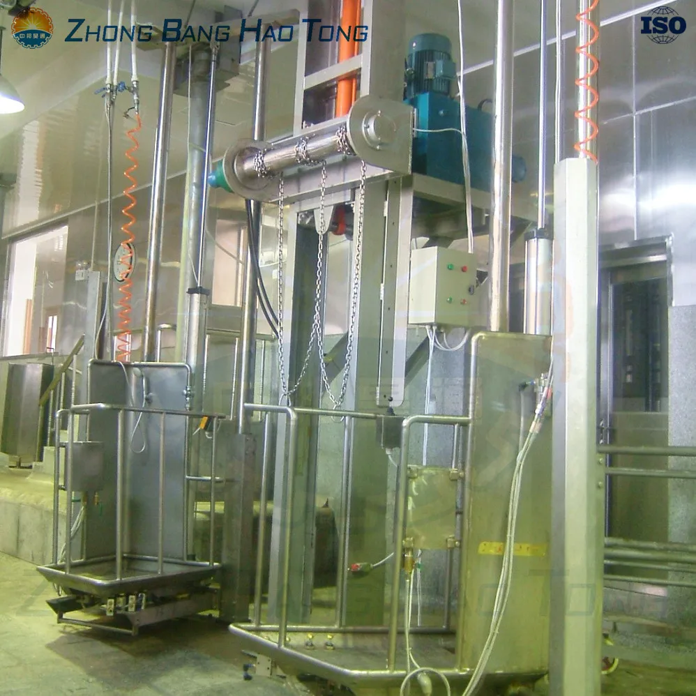 Cattle Abattoir Machine Hide Flaying Equipment For Cattle Slaughterhouse