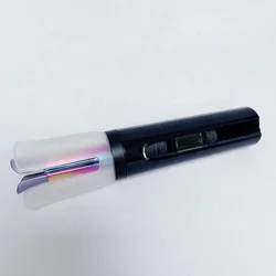 Professional Beauty Salon Hair Styling Curl Iron Machine Black Rotating Hair Curling Wand Hair Straightener and Curler 2 in 1