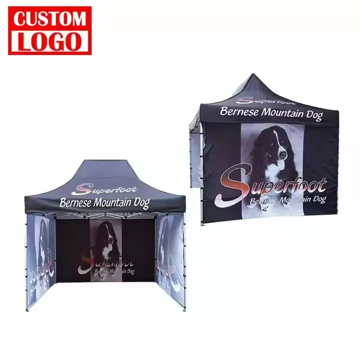 10x10ft 3x3m Instant Automatic Folding Roof Canopy Promotional Tent