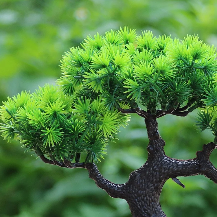 V-3283 Hot Seller Artificial Bonsai Tree Plants With Vase For Table Decoration