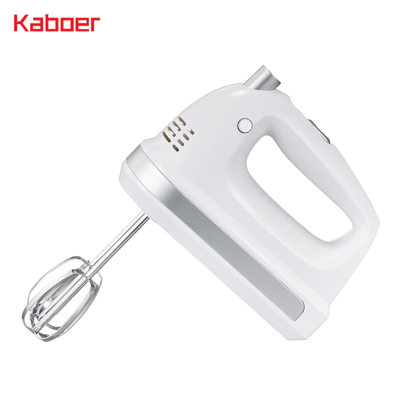 CX-6603 Mini Electric 5-Speed cake mixer Plastic Cover Hand Mixer with Two Chromed Beaters and Hooks hand mixer