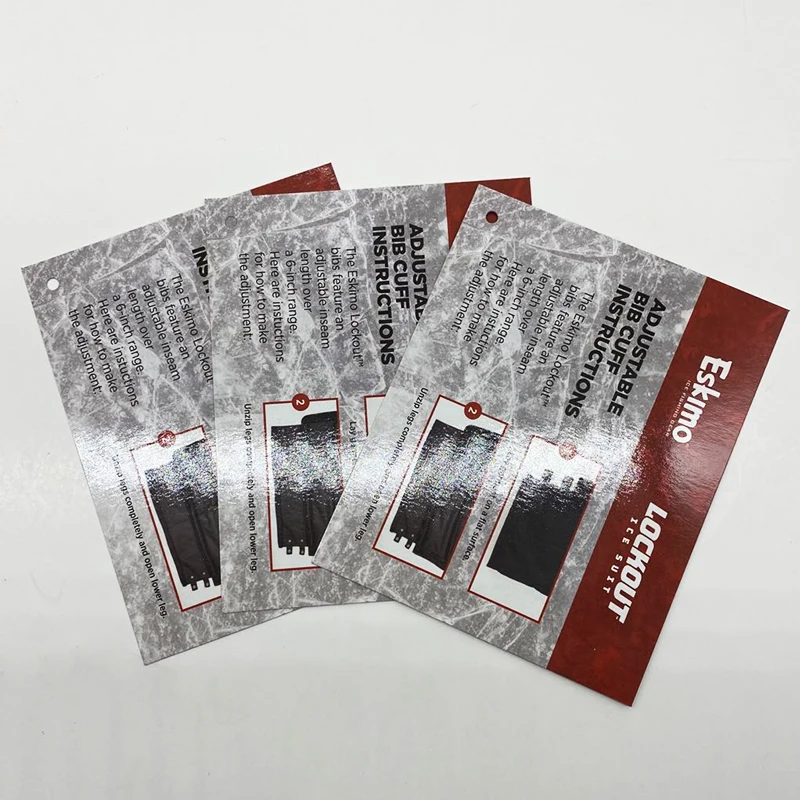 waterproof full color logo custom hang tag both side printed 300gsm recycled paper packaging hang tag for garment/ jeans