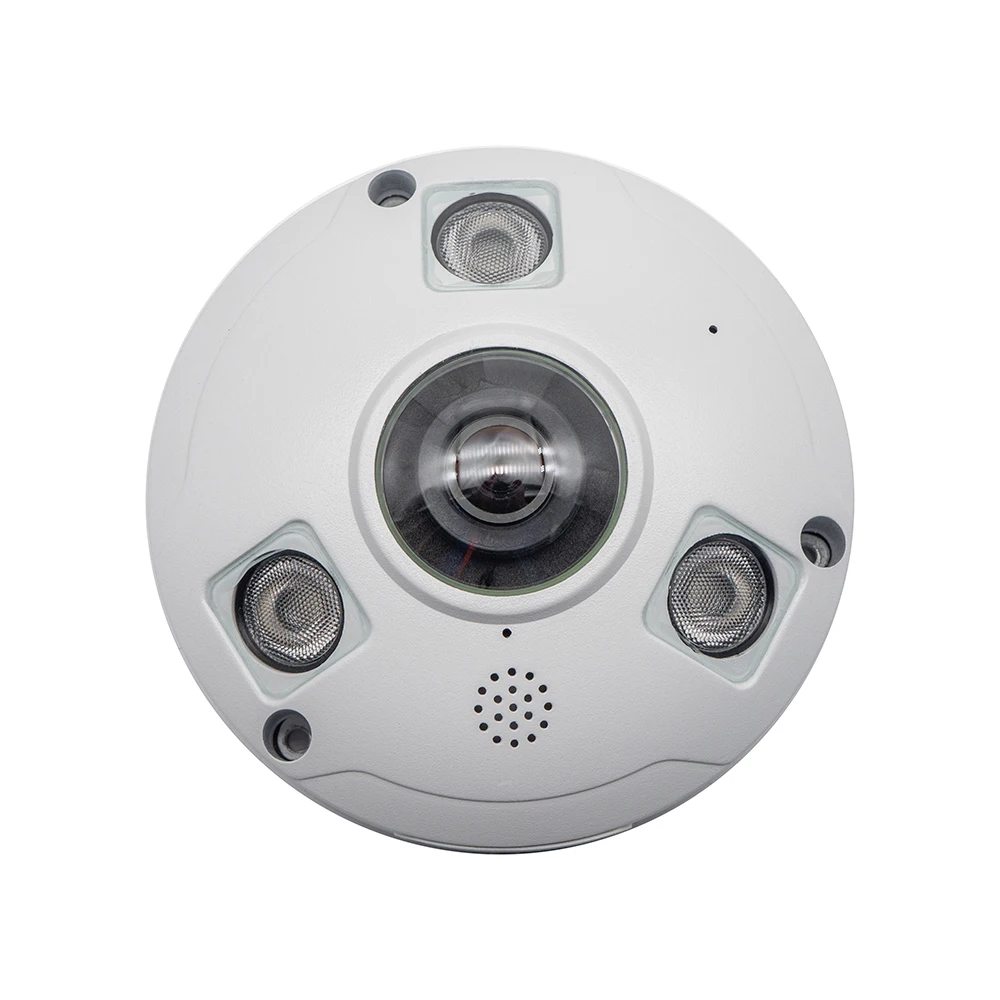 Full HD 360 Fisheye IP Security Camera 5mp with Built in Microphone and Speaker Optional Network Cameras interior