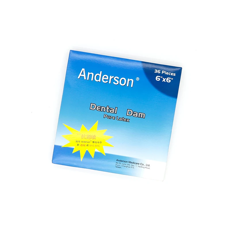 Pure Latex Dental Rubber Dam Anti-Allergic Root Canal Treatment Tooth Fixation Restoration Tool Oral Hygienic Dentist Materials