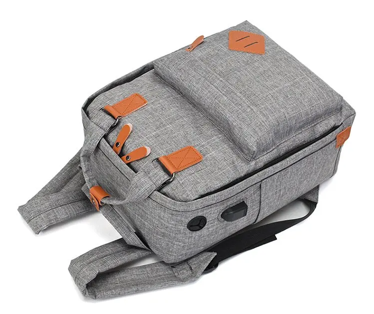 High Quality 3 Pcs Set Stationery Mochila Escolar Usb Travel Backpack Book For Teengner Student Casual School Bags