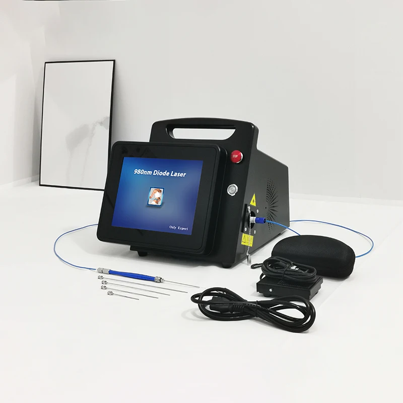 High quality dual 980 1470nm  liposuction machine Endolaser  liposuction face slimming device lipolysis and fat removal machine