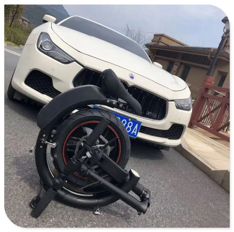 Electric Bicycle for Sharing, Shared Bike Portable Mini E Bike, Teenager and Female Electric Bicycle