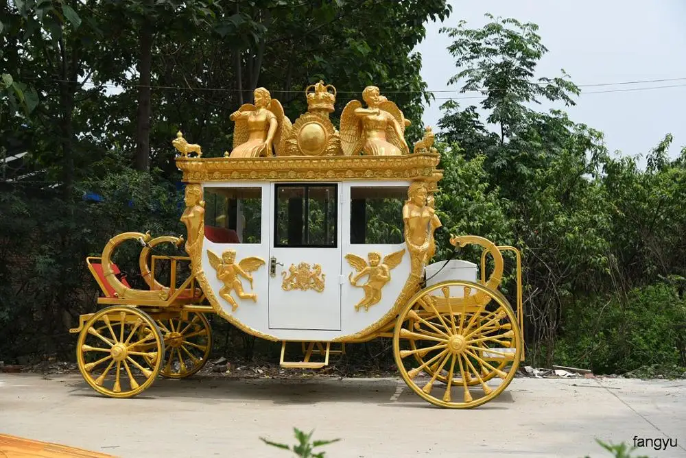 
Europe style the Golden Coach horse drawn carriage from Netherlands 