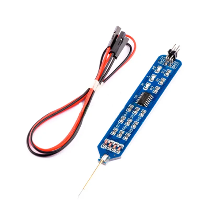 Level Tester Digital Circuit Debugger 5V 3.3V Logic Tester Pen Logic Pulser Analyzer Detecting Probe W/ Dupont Line Tool Supply