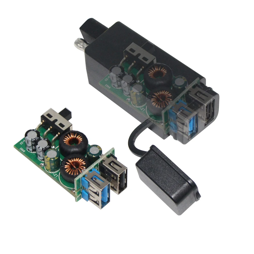 Waterproof Electric Fast 12V 24v Dual Usb charger for Motorcycle car Battery Power Socket Adapter with Outlet 2.1A Sae Charger