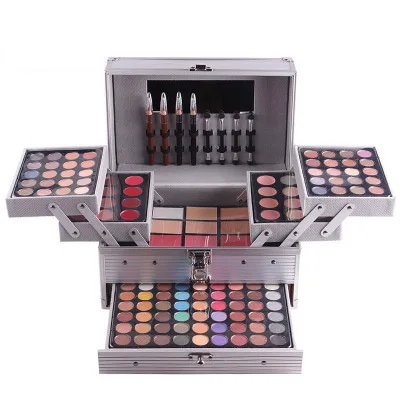Miss Rose Pro 132 полноцветная палитра теней для век модный женский косметический Футляр Полный профессиональный макияж консилер