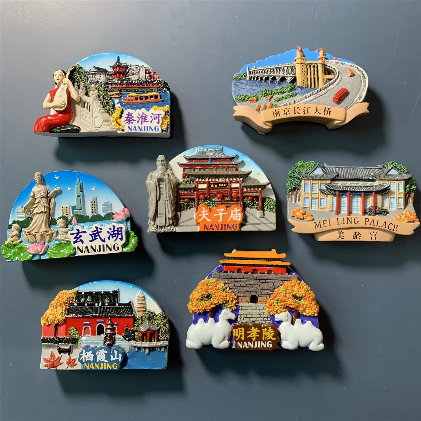 Good Quality Customized Fridge Magnets 3D Refrigerator Magnet Tourist Souvenir Resin