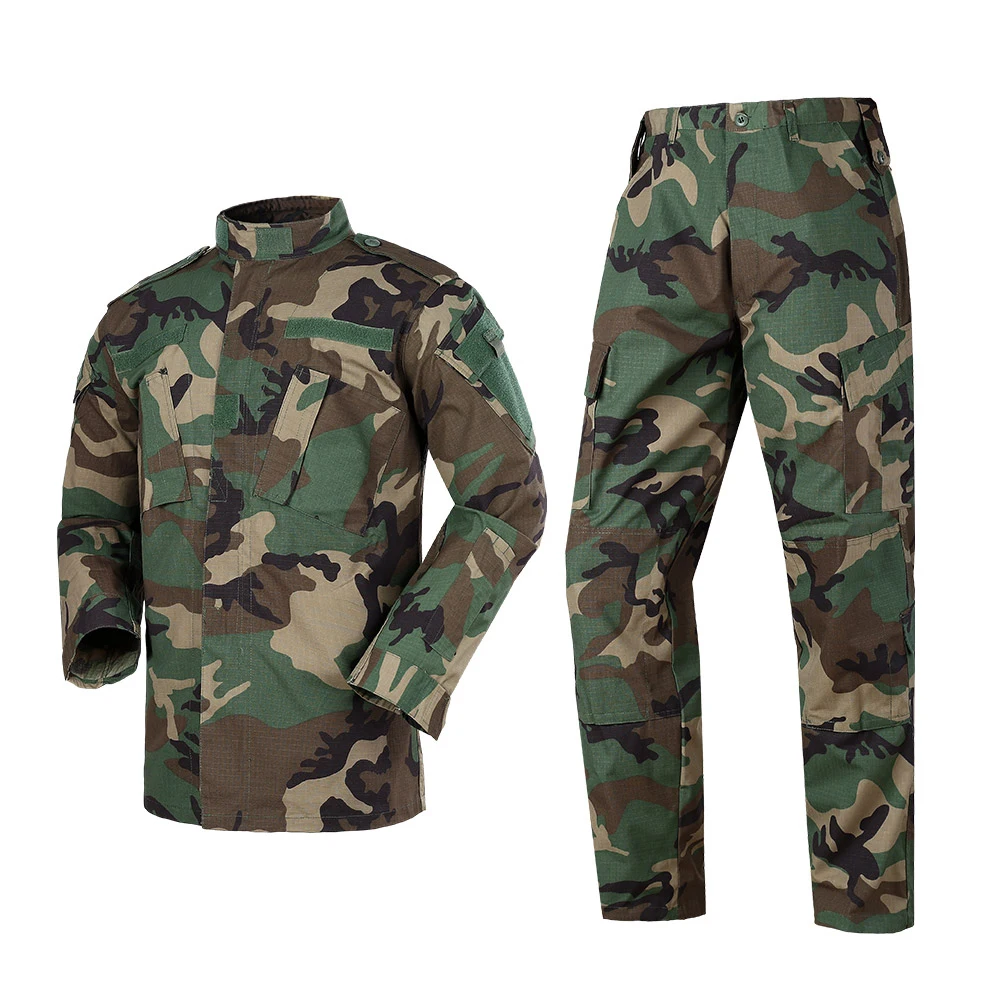 
Hot Sale Factory Direct Bdu Green Military Uniform Army Jungle Camouflage Clothing Lowest Price 