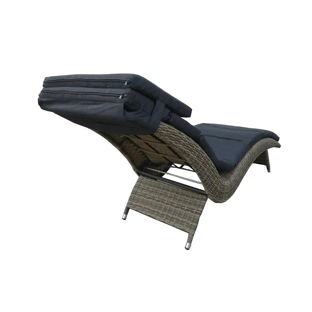 All Weather Patio Furniture Wicker Rattan Outdoor Daybed And Outdoor Rattan Sun Lounger