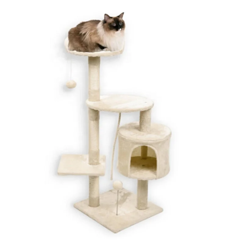 Высококачественные деревянные кошачьи деревья, Когтеточка для кошек, услуги прямой поставки