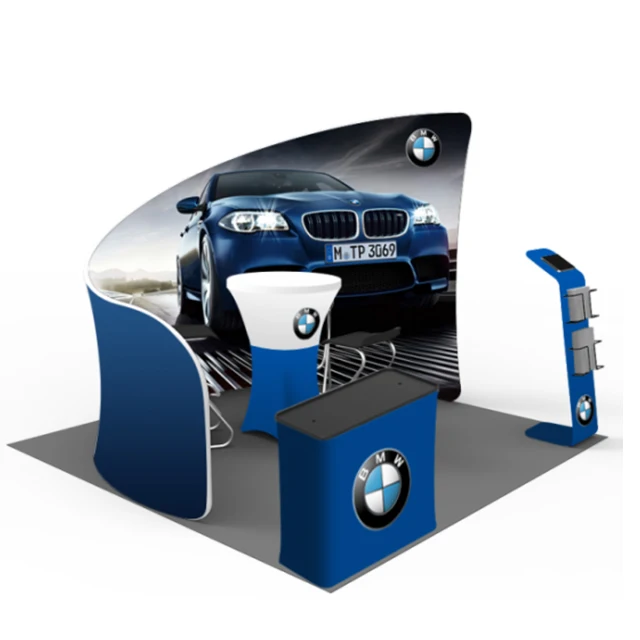 Factory Wholesale Custom Portable Promotion Exhibition 10x20 10x10 Trade Show Display Advertising Expo Booth