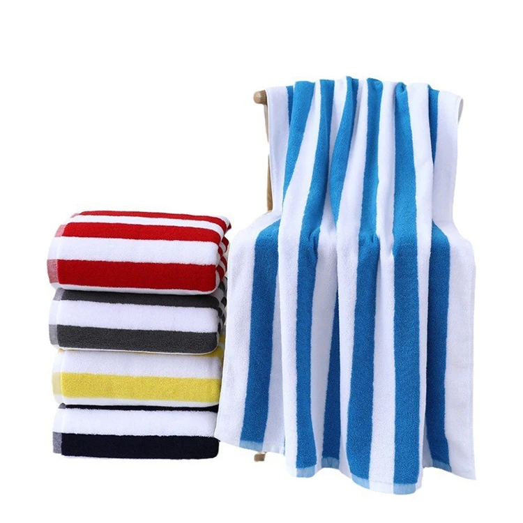 Custom Pool Towel 100% Cotton Terry Cotton Poncho Beach Pool Towel Large Beach Towel