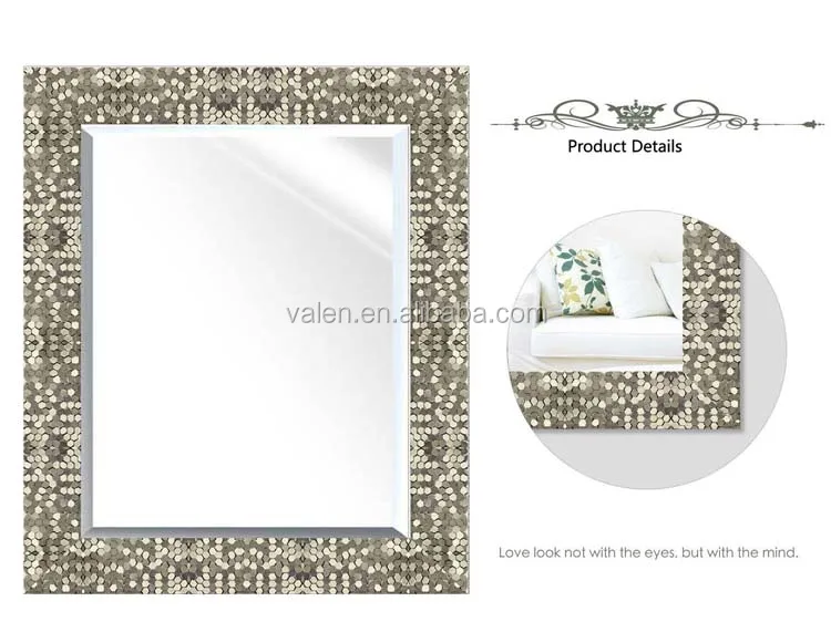Hualun Guanse Hot Selling Mosaic Designed Photo Frame and Mirror Frame Moulding
