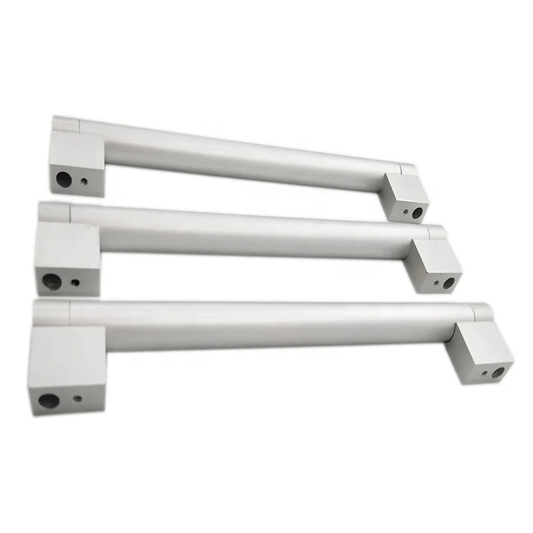 Aluminum handle hollow round bar hole door handle Assembled handle for  kitchen cabinet