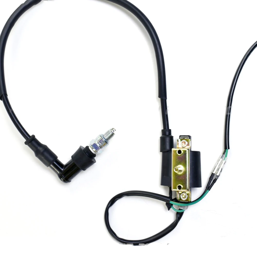 Complete Wiring harness Loom ELECTRICS Wiring 50CC 70CC 110CC 125CC WIRE HARNESS CDI COIL DIRT BIKE ENGINE