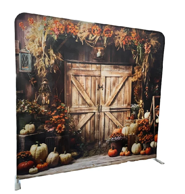 Happy christmas 8*8FT Backdrop Birthday fabric 3D Design Photography Background for christmas