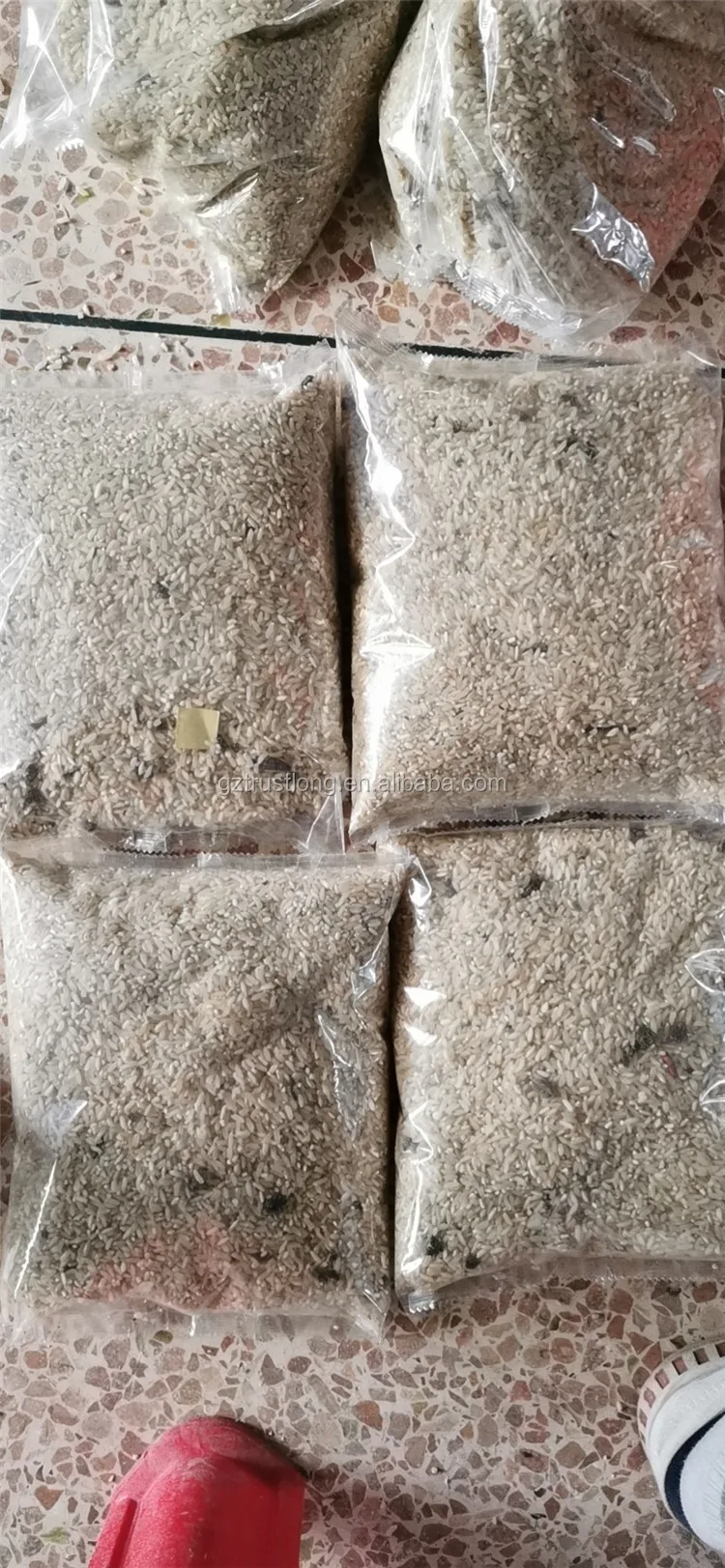 VFFS Automatic vertical 1kg bag brick shape rice packing machine for powder granule spice wheat sugar bean nuts grains