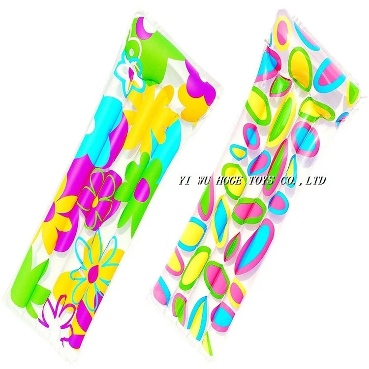 Inflatable Air Bed Air Mattress Swimming Pool Beach Single Color Lounger Mattress