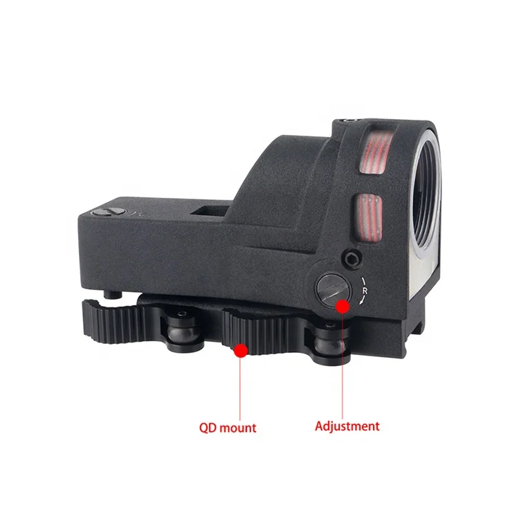 Outdoor Hunting Red Dot Sight With Quick-release Levers Tactical illuminated Reflex Red Dot Scope