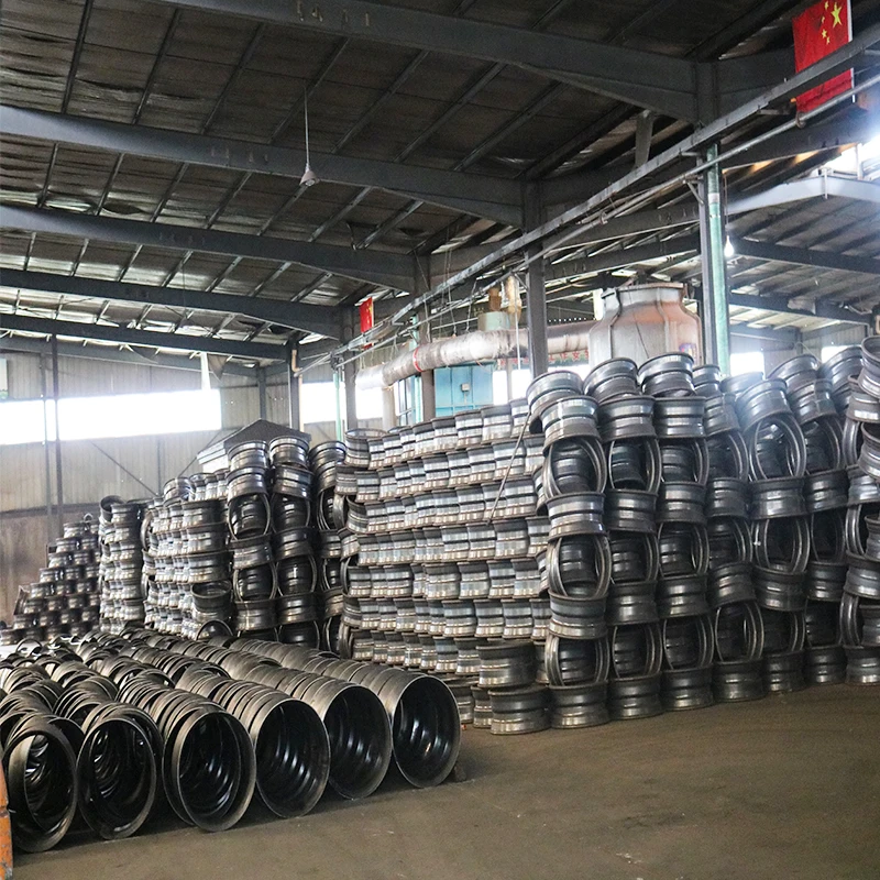 6.5-15 6.5/16 Experienced Factory Selling Low Flatbed Steel    LOW FLATBED WHEELS bus wheels 8.25-15 tires matched