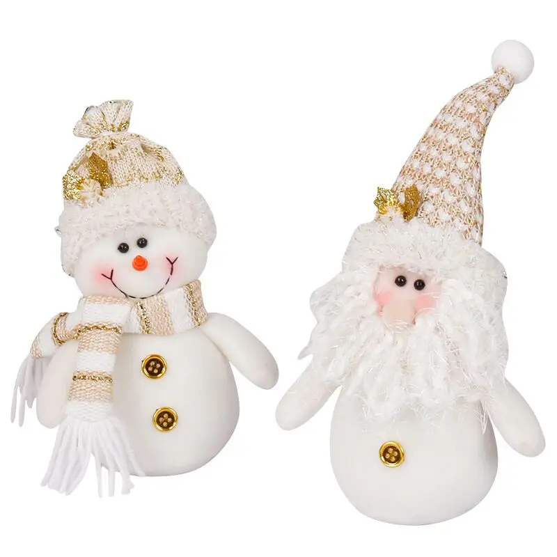 2021  Santa Claus snowman doll Christmas decorations cute Christmas decorations gifts