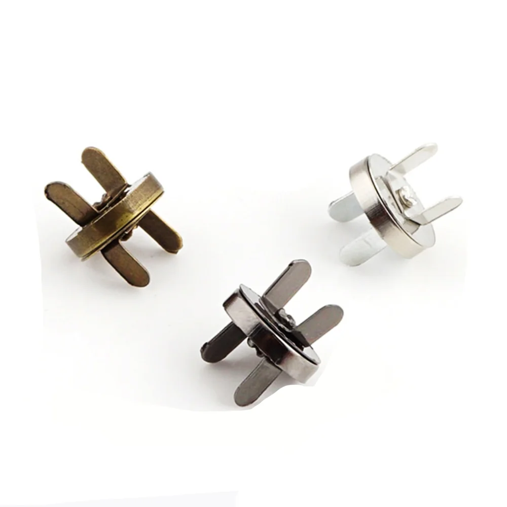 Magnetic Buttons Jeans Bags Cloth Shirt Coat Blouses Nail free Sewing Metal Bronze Buttons Garment Accessories