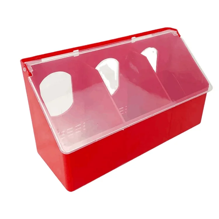 QA plastic one hole two hole three hole pigeon feeders customized feeders and drinkers  PH-289