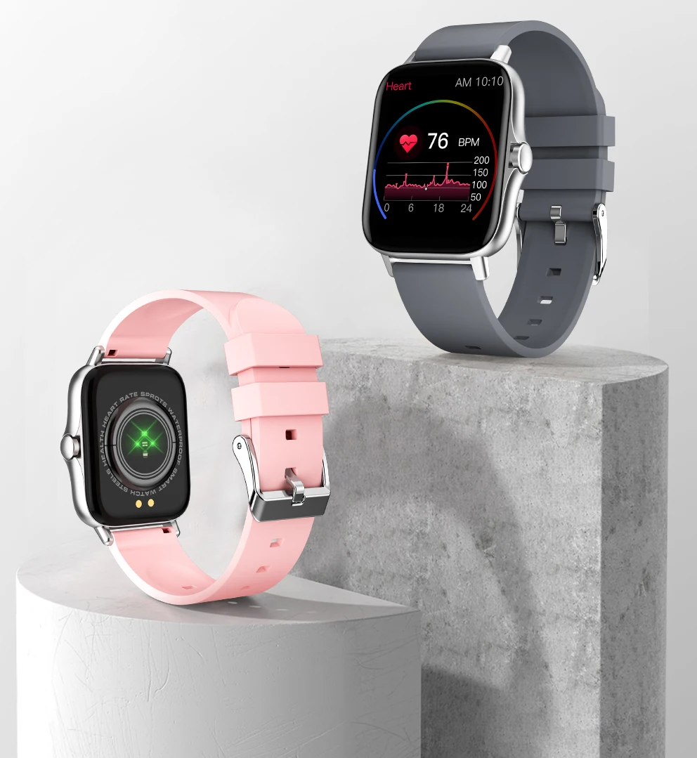 custom dial smart watch e13 1.28inch full touch screen health track long battery life ip68 waterproof smartwatch