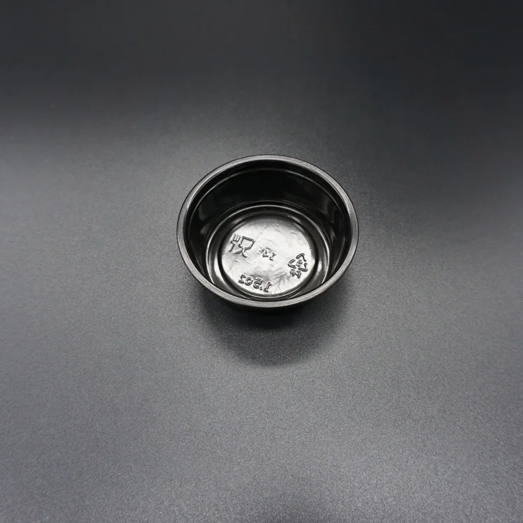 Premium Quality Plastic Disposable Portion Sauce Cups with Strong Lids Condiment Cup Leak-Resistant, Tight fit
