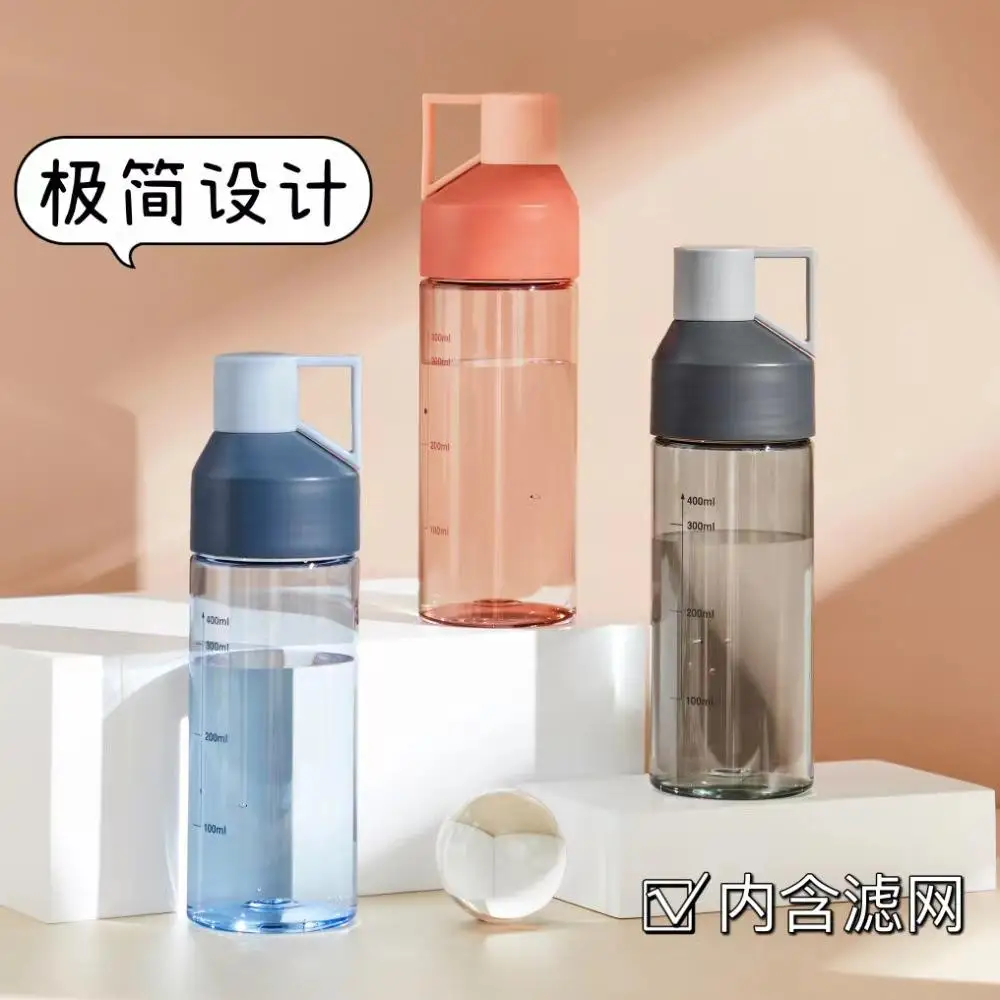 Motivational Water Bottle 1 Gallon Water bottle with Straws and shoulder handles