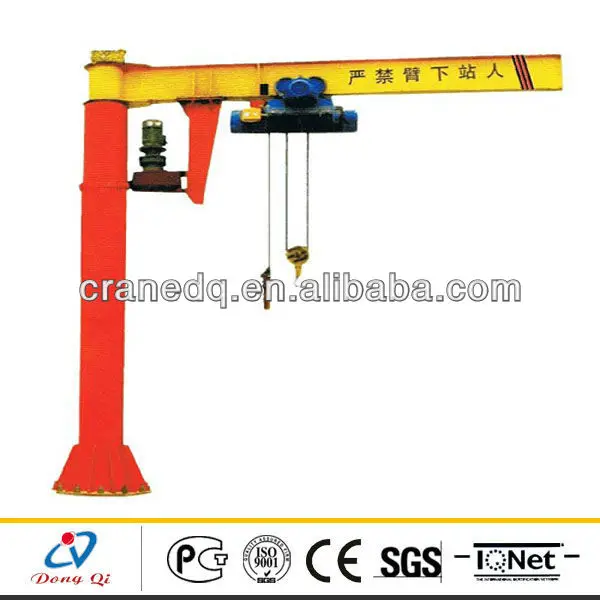 Swing Arm Lift Mounted Crane 3 ton Hoist Crane