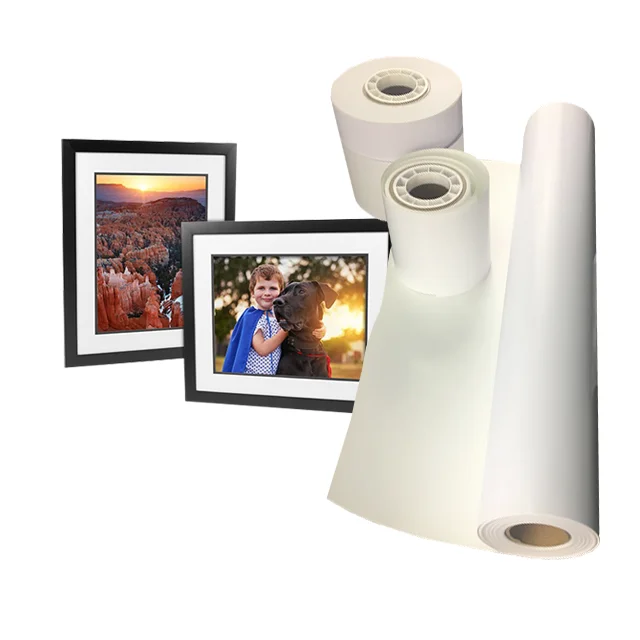 Высококачественная широкоформатная Водонепроницаемая рулонная фотобумага для изобразительного искусства 240 г/м2