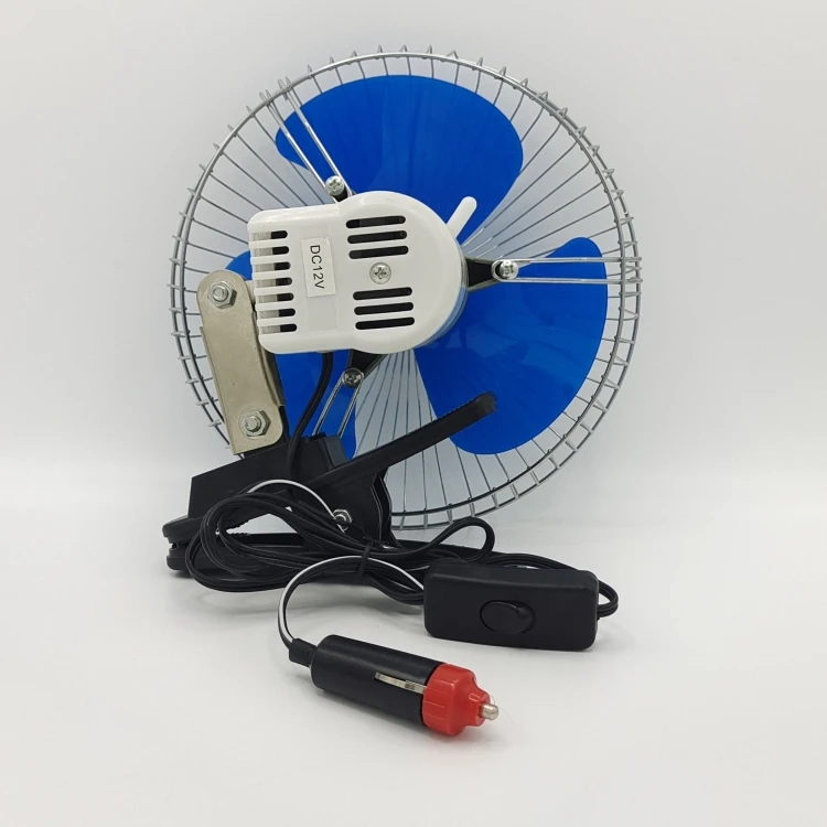 8 inch 10inch car air conditioning fan automobile head desuperheater mini car ventilation fan 12v/24v